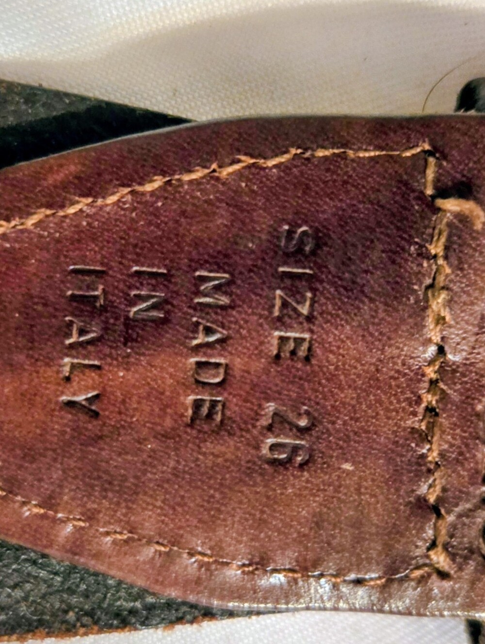 Banana Republic genuine Italian leather belt